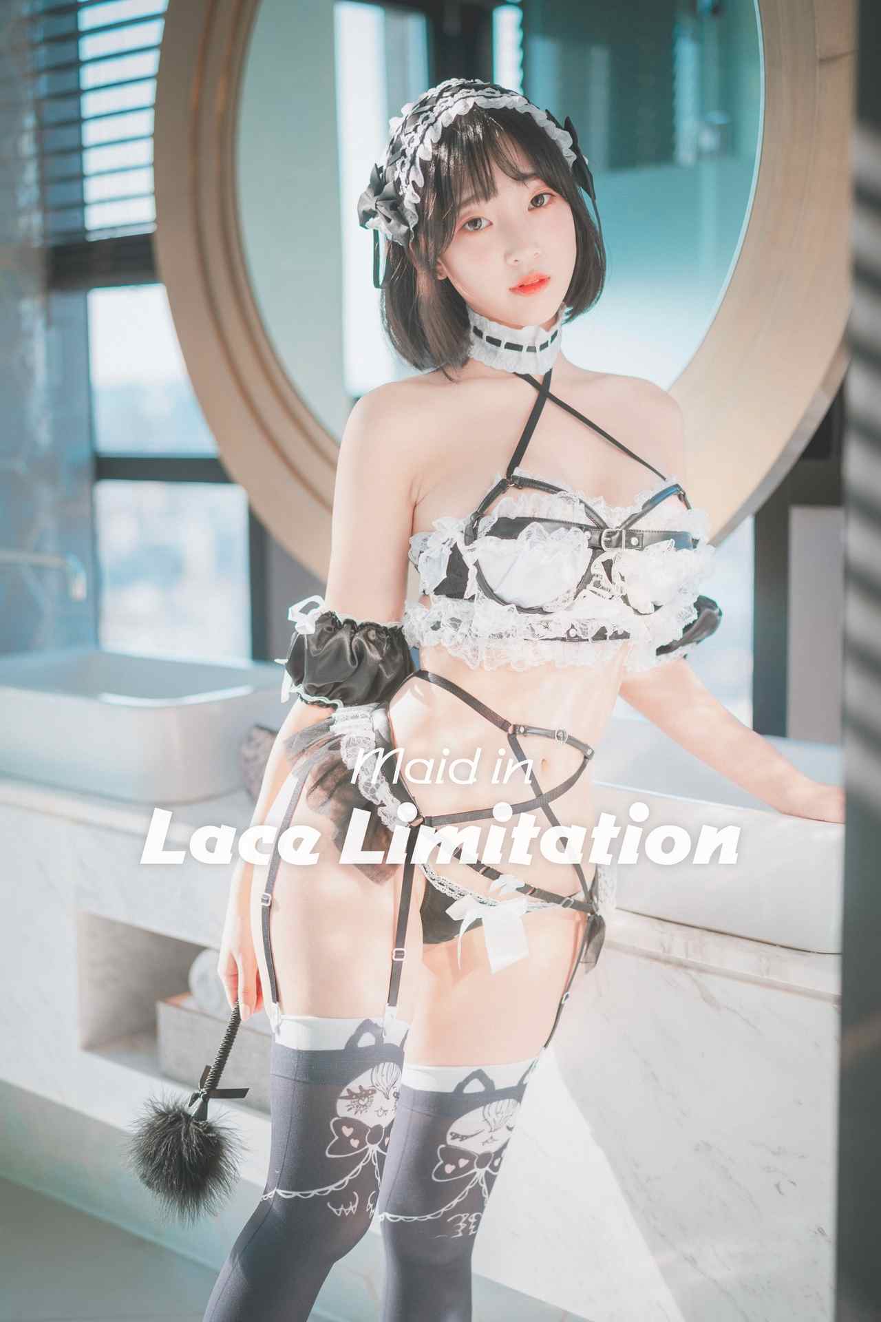 NO.047姜仁卿Ebichu(강인경)[DJAWA] Maid in Lace Limitation【52P】-可宝主